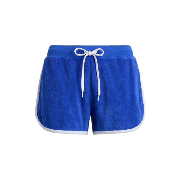 Gala Blue Terry Drawstring Shorts Polo Ralph Lauren 2