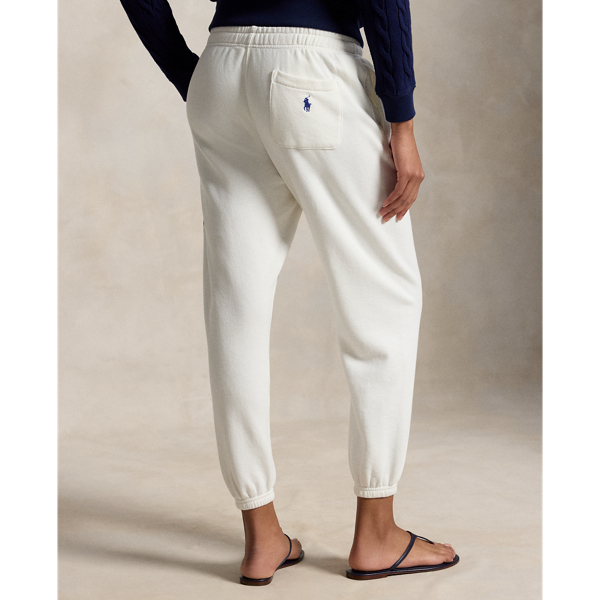 Deckwash White Wave Logo Lightweight Fleece Sweatpant Polo Ralph Lauren 5