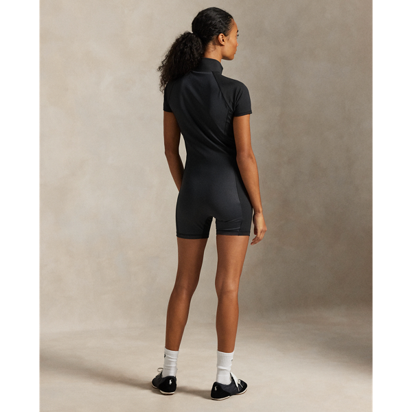 グラフィック クォータージップ ボディスーツ | ラルフ ローレン