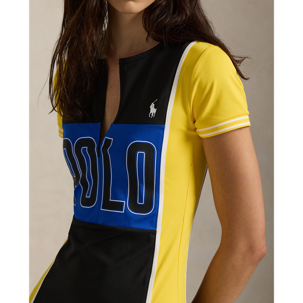 グラフィック ジッププラケット ドレス | ラルフ ローレン公式