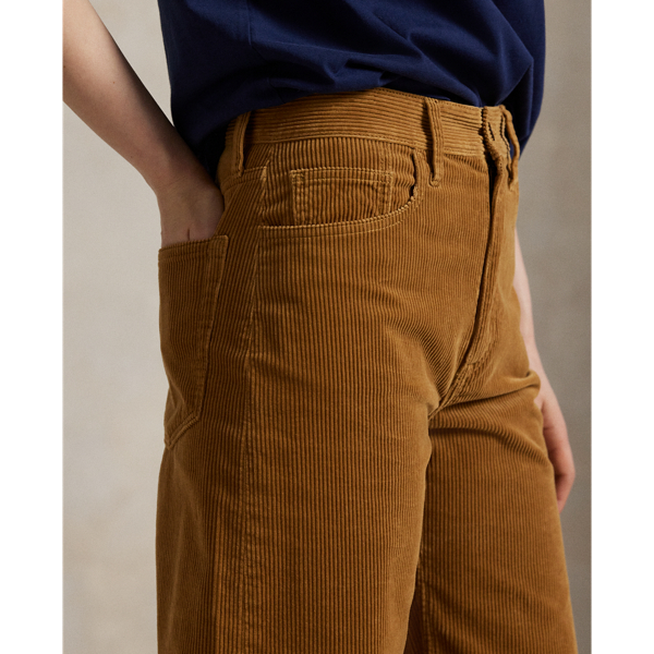 コットン コーデュロイ ワイドレッグ パンツ | ラルフ ローレン