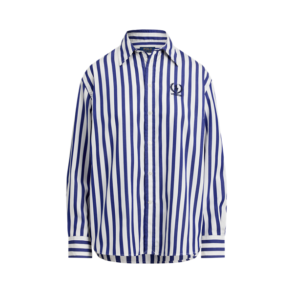 US Open Oversize Fit Striped Shirt