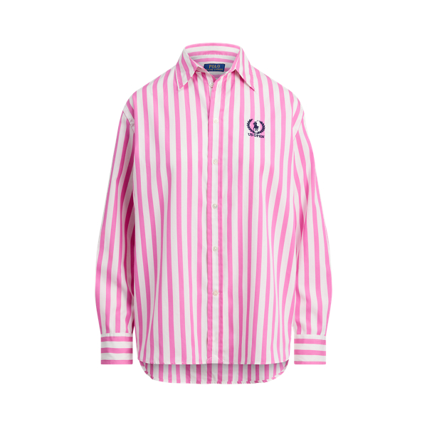 RUGBYRalphLaurenベスト　へリンボーンクリーム US Open Jersey Rugby Shirt