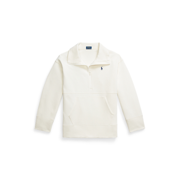 Double-Knit Half-Zip Tunic