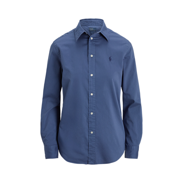 Camisa de sarja de algod&atilde;o