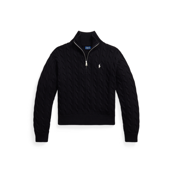Maglia in cotone con mezza cerniera Polo Ralph Lauren in 1