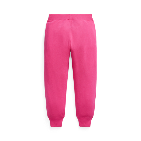 Fleece Drawstring Sweatpant Polo Ralph Lauren w Bright Pink 2