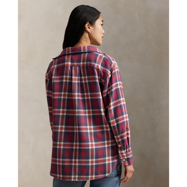 Chemise &eacute;cossaise coton Classic Fit Polo Ralph Lauren en Lave/Jaune multicolore 4