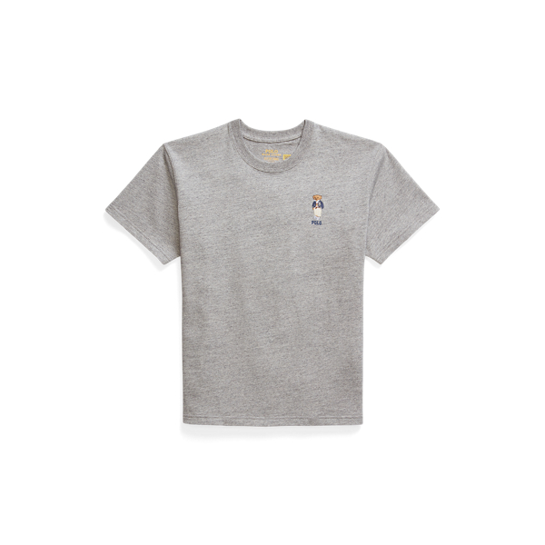 Baumwolljersey-T-Shirt mit Polo Bear