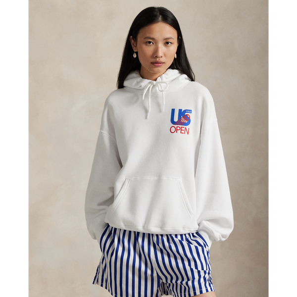 US Open Logo Graphic Fleece Hoodie