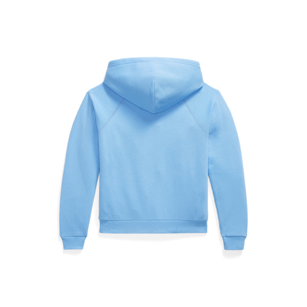 Shrunken-Fit Kapuzenpullover aus Fleece Polo Ralph Lauren in Chatham-Blau 2