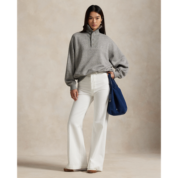 リブトリム モックネック プルオーバー | ラルフ ローレン公式