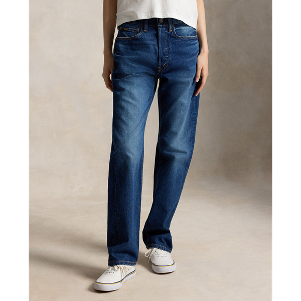 Relaxed-Straight-Fit Jeans Polo Ralph Lauren in Ashboro-Waschung 3