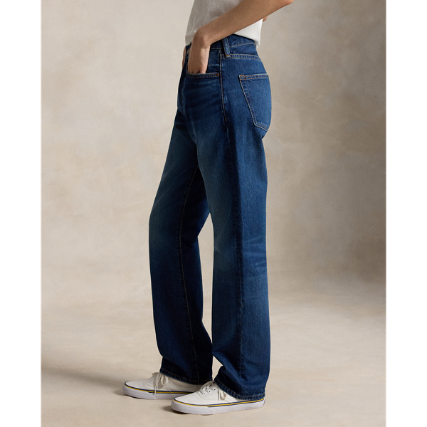 Relaxed-Straight-Fit Jeans Polo Ralph Lauren in Ashboro-Waschung 4