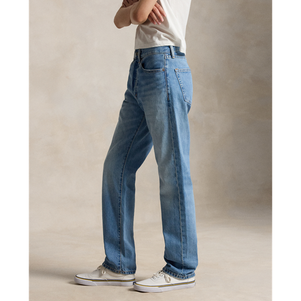 Relaxed-Straight-Fit Jeans Polo Ralph Lauren in Rincan-Waschung 4