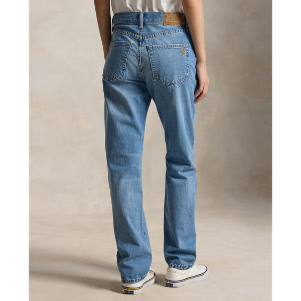 Relaxed-Straight-Fit Jeans Polo Ralph Lauren in Rincan-Waschung 5
