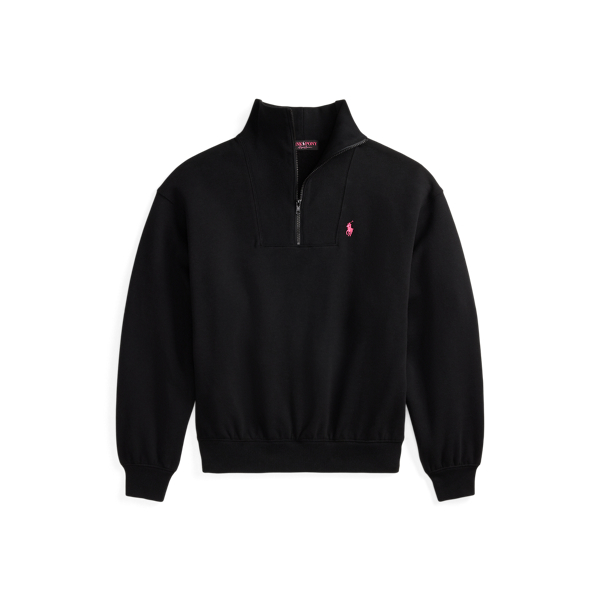 Pull demi-zipp&eacute; Pink Pony en molleton Polo Ralph Lauren en 1