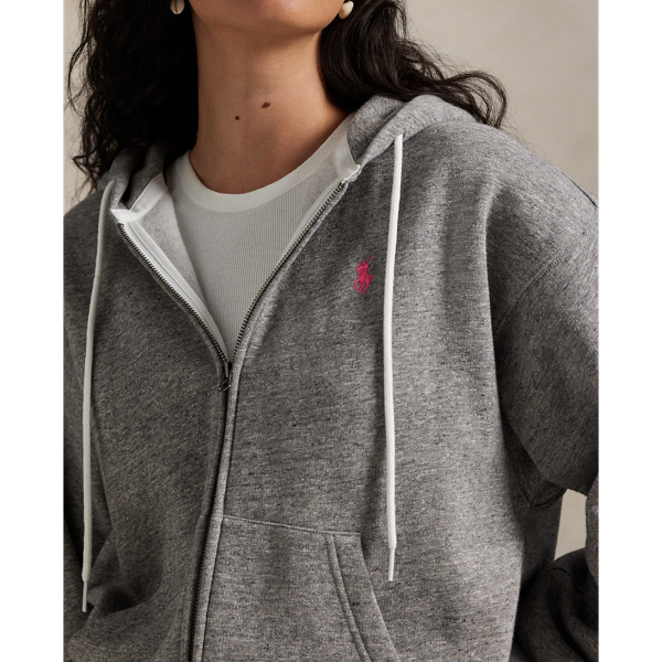 極美品 XL ラルフローレン ピンクポニー フリースバスケットボールジャケット POLO RALPH LAUREN（ポロ ラルフ ローレン）の「Pink Pony フリース