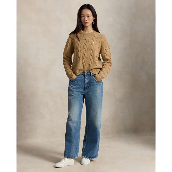 Cable-Knit Wool-Cashmere Jumper