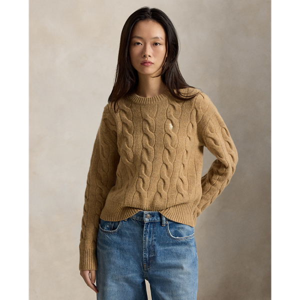 Cable-Knit Wool-Cashmere Jumper