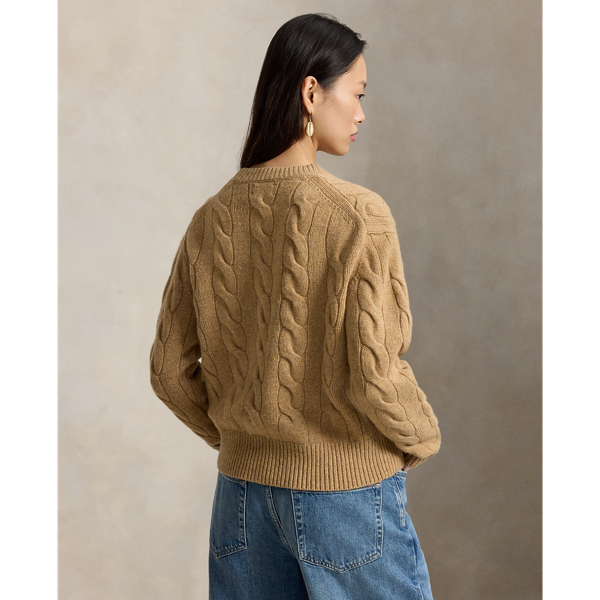 Cable-Knit Wool-Cashmere Jumper