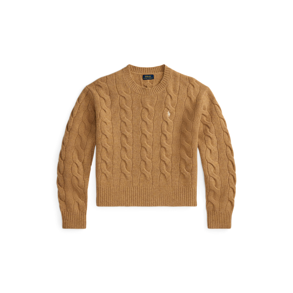 Cable-Knit Wool-Cashmere Jumper