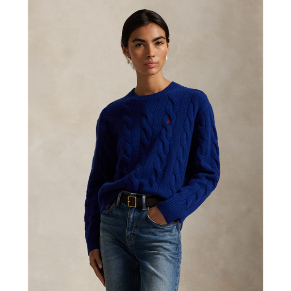 Cable-Knit Wool-Cashmere Jumper