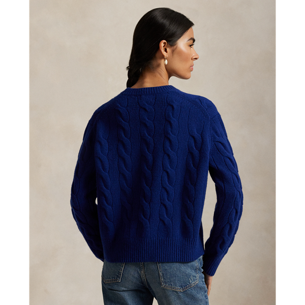 Cable-Knit Wool-Cashmere Jumper