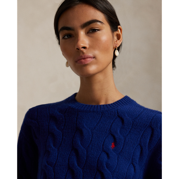 Cable-Knit Wool-Cashmere Jumper