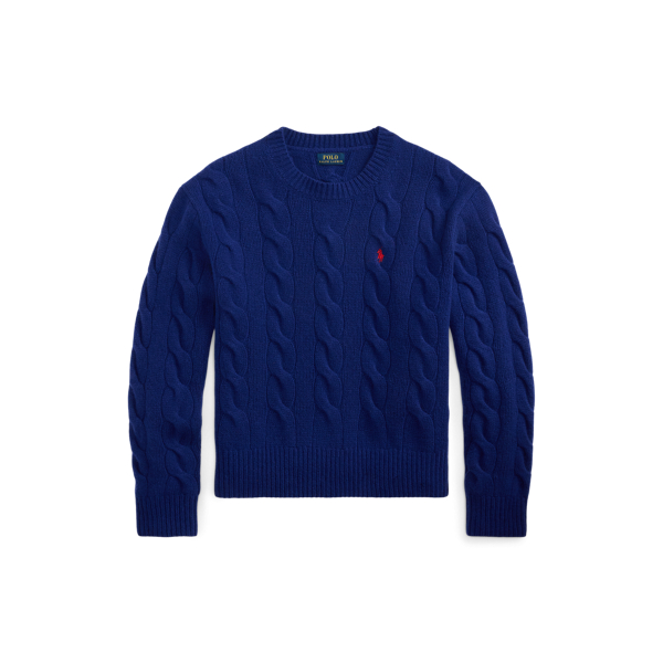 Cable-Knit Wool-Cashmere Jumper