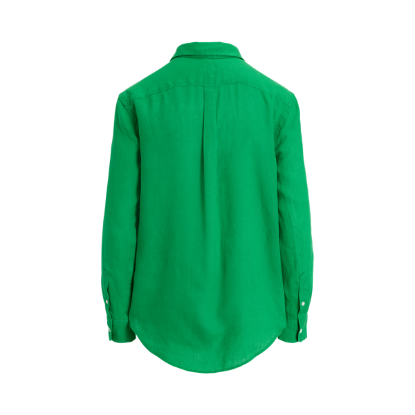 Bright Clover Classic Fit Linen Shirt Polo Ralph Lauren 2