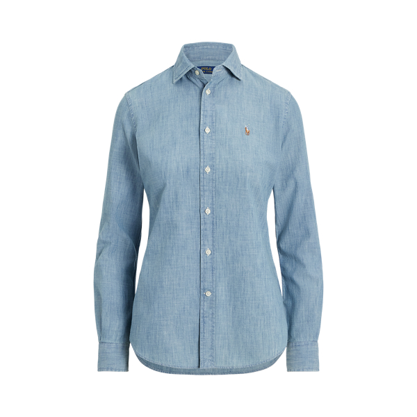 Slim Fit Chambray Shirt 