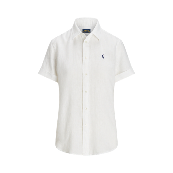 Chemise Classic Fit manches courtes lin