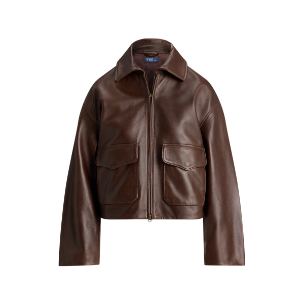 最終割！RRL Indigo Leather Bomber Jacket Indigo Leather Bomber Jacket