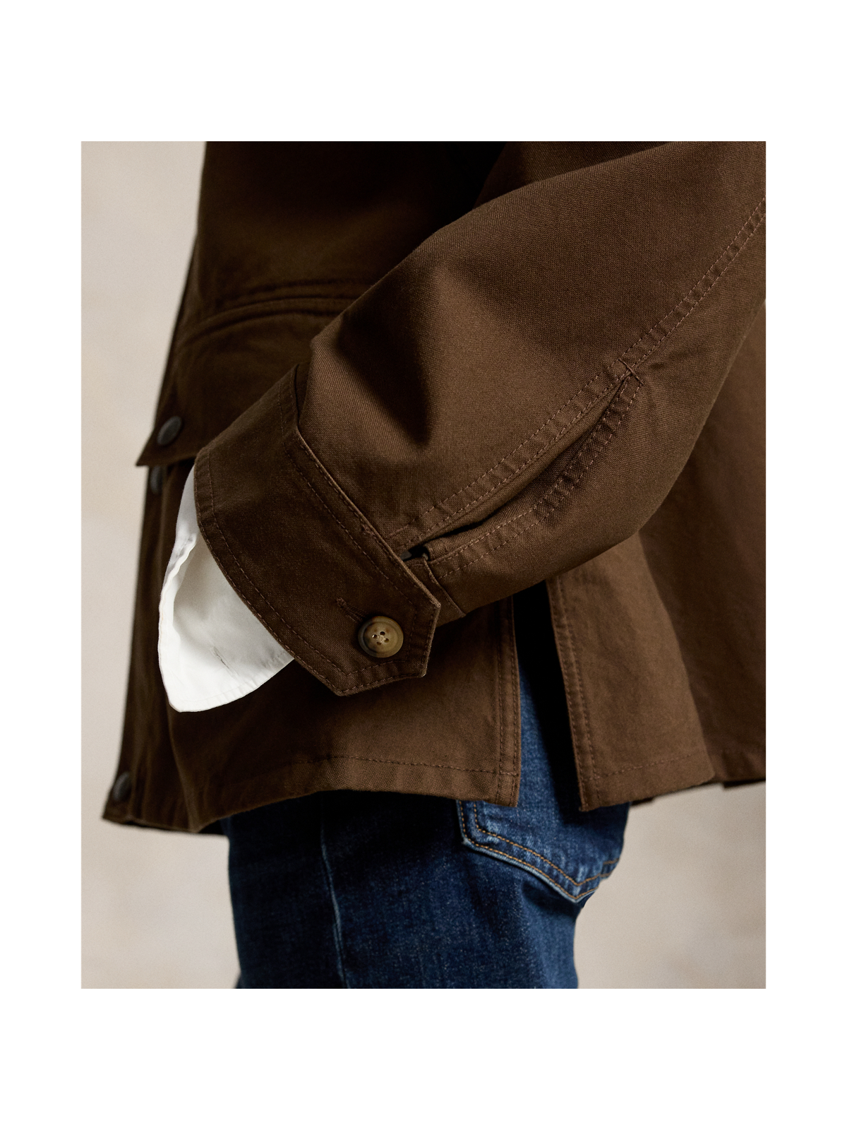 Женские куртки Ralph Lauren Cotton Utility Jacket — фото 4