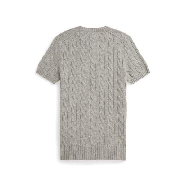 rill　ケーブル ウールカシミヤ ショート ケーブル ウールカシミヤ ショートスリーブ セーター | ラルフ