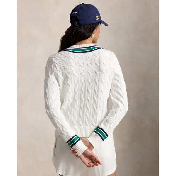 US Open Cotton Cricket Sweater