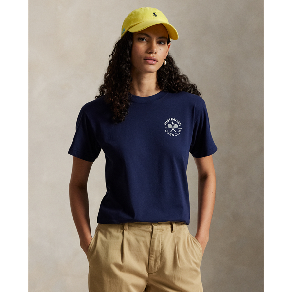 オーストラリアン オープン グラフィック ロゴ ジャージー Tシャツ