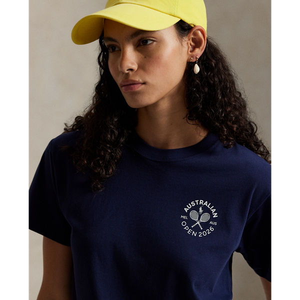 オーストラリアン オープン グラフィック ロゴ ジャージー Tシャツ