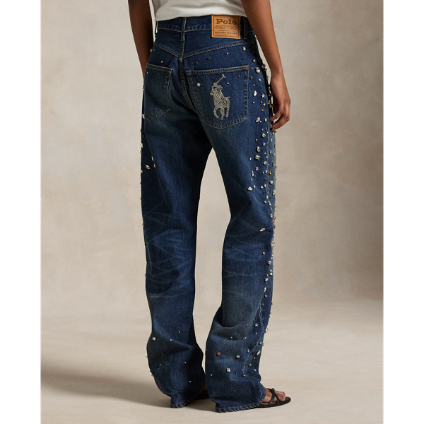 High-Rise Relaxed Straight Jean