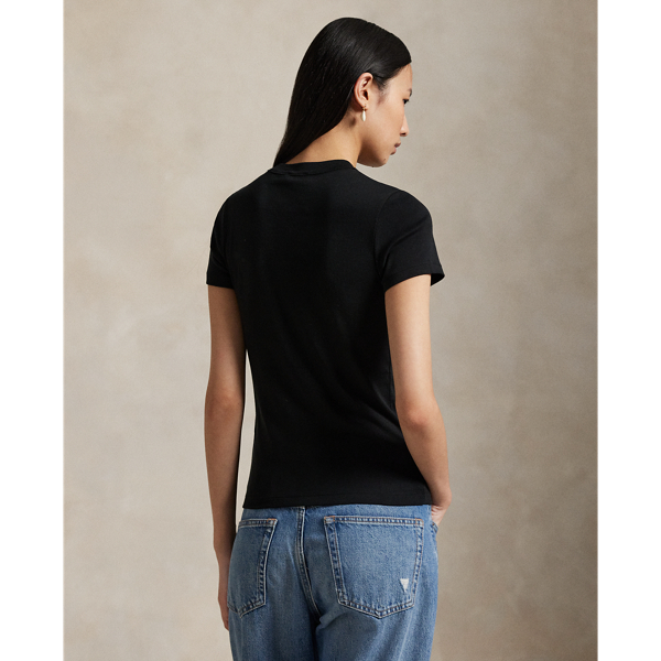 Slim Fit Stretch Cotton Tee