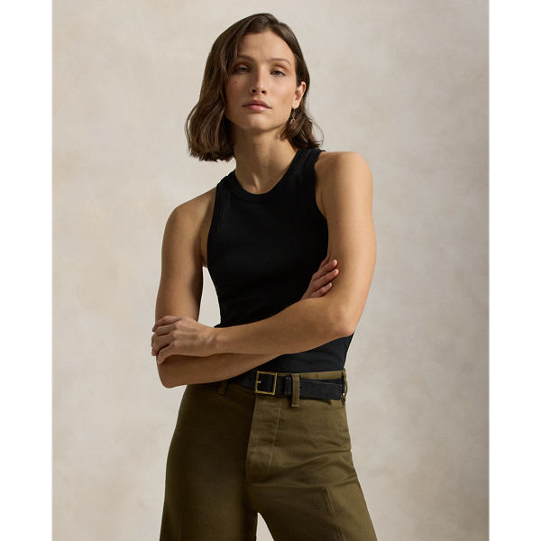 RRL （限定コレクション）ストレッチ コットン リブド タンク RRL （限定コレクション）ストレッチ コットン リブド タンク RRL