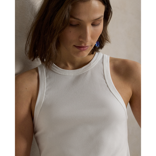 RRL （限定コレクション）ストレッチ コットン リブド タンク ストレッチ コットン リブ タンク | ラルフ ローレン公式オンラインストア