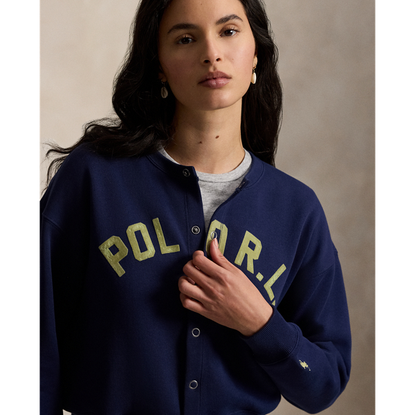 ロゴ フリース カーディガン | ラルフ ローレン公式オンラインストア