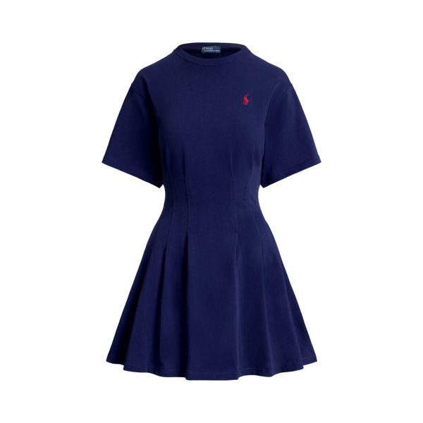 Newport Navy Shaped Cotton Jersey T-Shirt Dress Polo Ralph Lauren 2