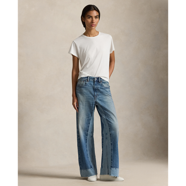 Wide-Leg Crop Jean