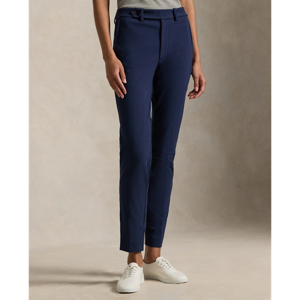 Navy Stretch-Cotton Blend Slim Pant Polo Ralph Lauren 4