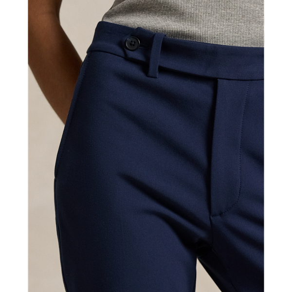 Navy Stretch-Cotton Blend Slim Pant Polo Ralph Lauren 5