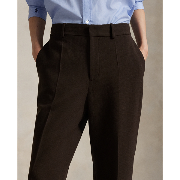 Wool Relaxed Straight Pant
