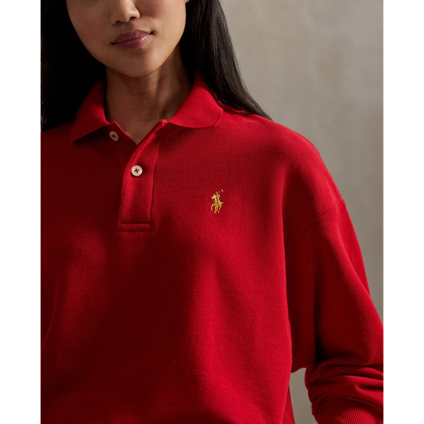 ルナー ニュー イヤー フリース ロングスリーブ ポロシャツ | ラルフ
